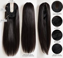 Load image into Gallery viewer, Silk Straight U-part Wigs
